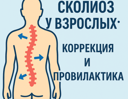 Сколиоз у взрослых: как скорректировать искривление позвоночника и сохранить здоровье спины