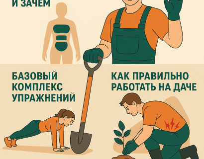 Как беречь спину и суставы в дачный сезон: полное руководство