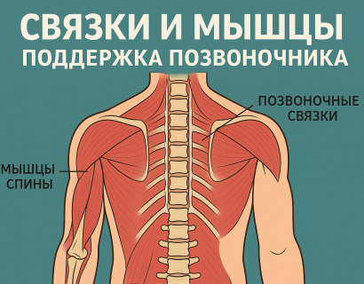 Связки и мышцы позвоночника: анатомия, функции, укрепление и профилактика