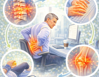 Спина и суставы у офисных работников