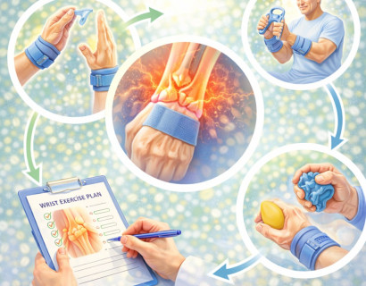 План упражнений после переломов запястья