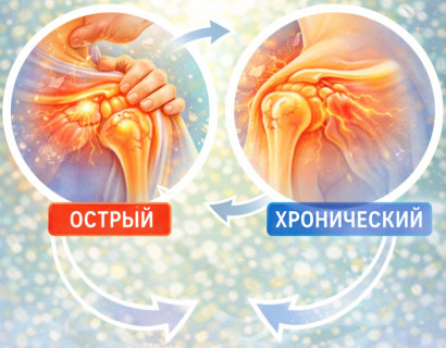 Тендопатия плечевого сустава: острый и хронический процессы