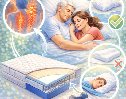 Сон и боли в спине: как выбрать матрас и подушку
